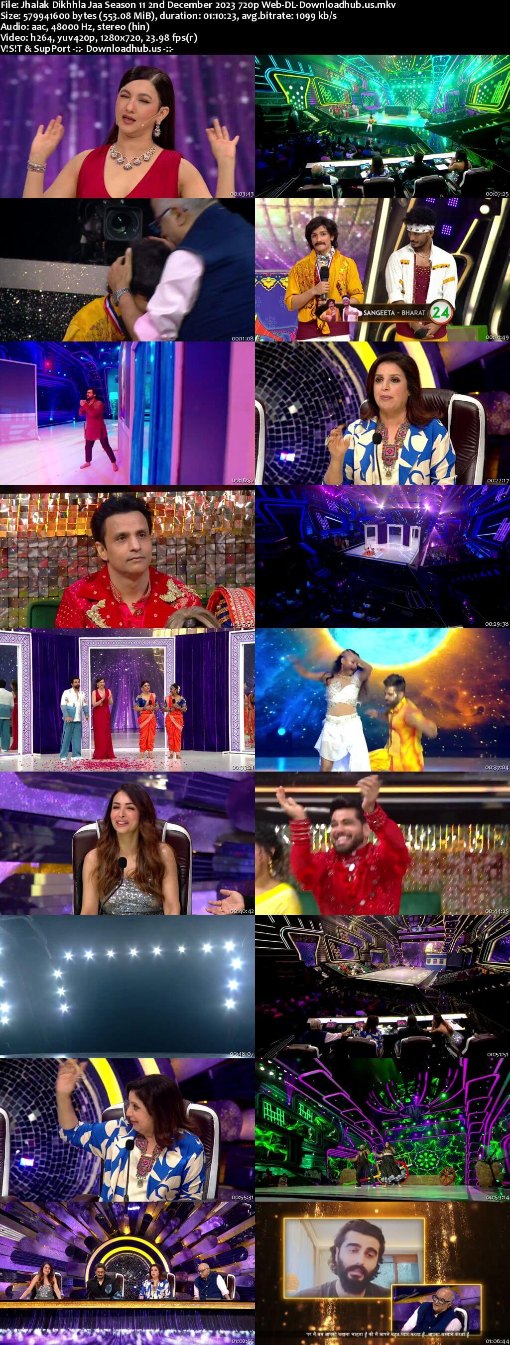 Jhalak Dikhhla Jaa Season 11 02 December 2023 Episode 07 Web-DL 720p 480p