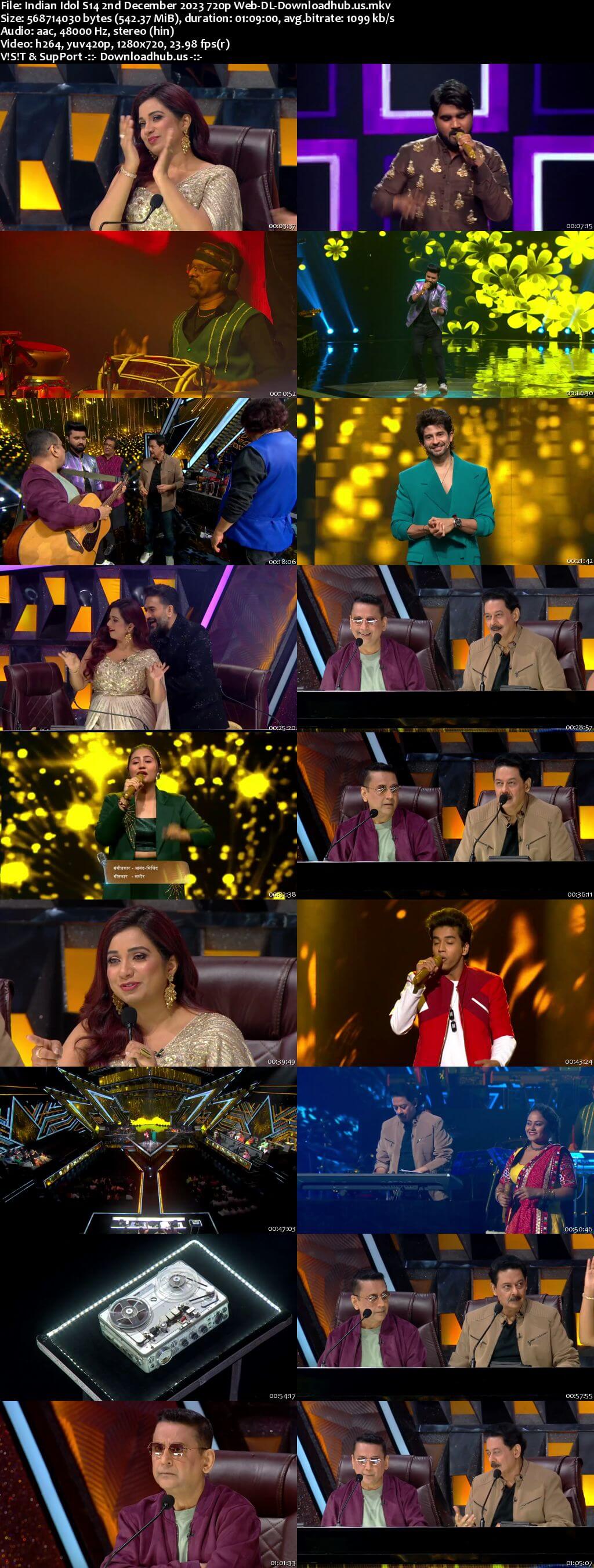 Indian Idol S14 02 December 2023 Episode 17 Web-DL 720p 480p