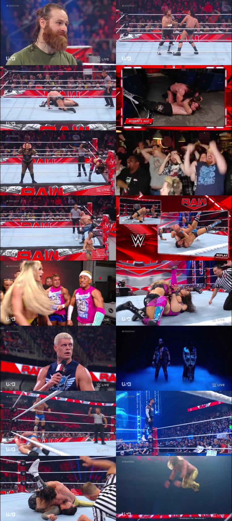 WWE Monday Night Raw 4th December 2023 720p 500MB WEBRip 480p