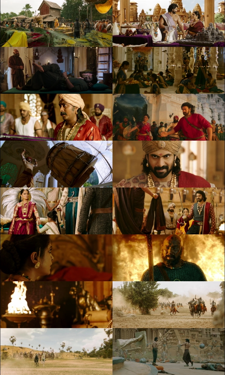 Baahubali 2 The Conclusion 2017 Hindi Movie DD5.1 1080p 720p 480p BluRay ESubs x264 HEVC