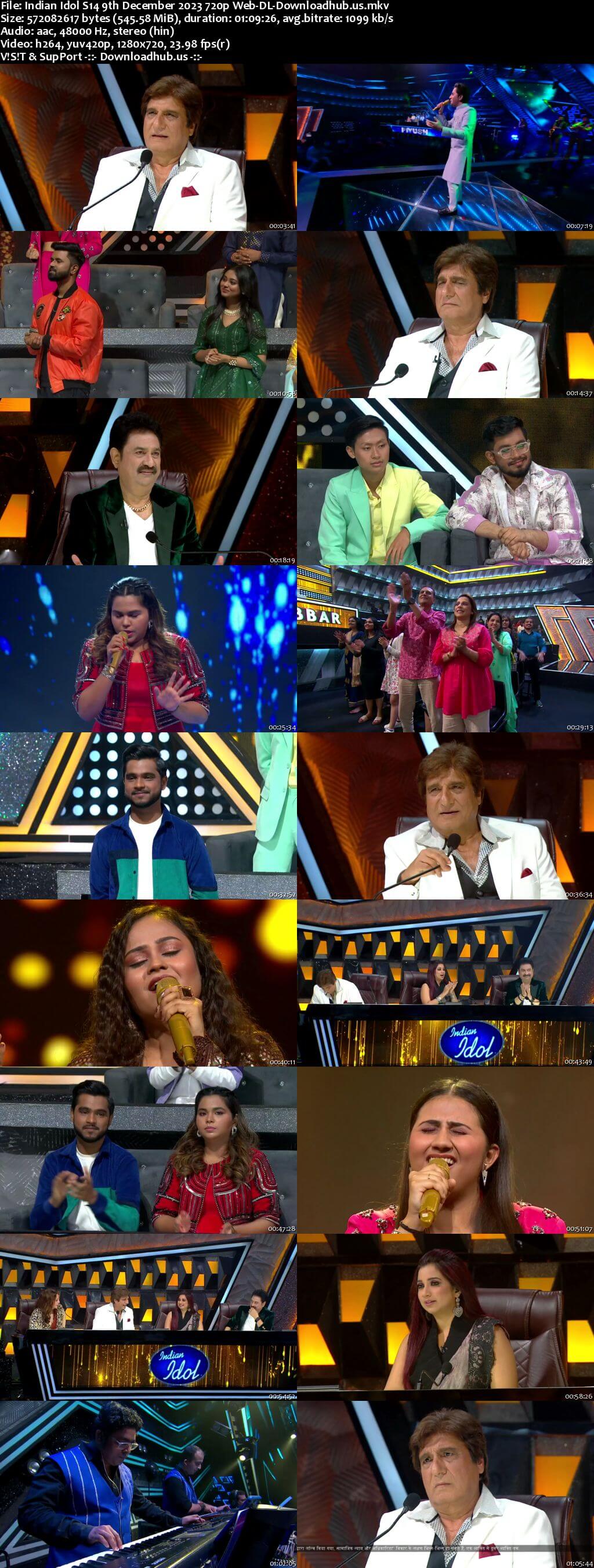 Indian Idol S14 09 December 2023 Episode 19 Web-DL 720p 480p