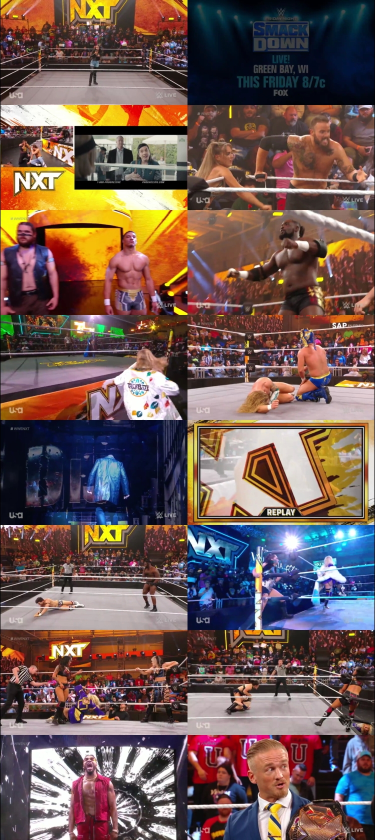 WWE NXT 12th December 2023 720p 350MB WEBRip 480p