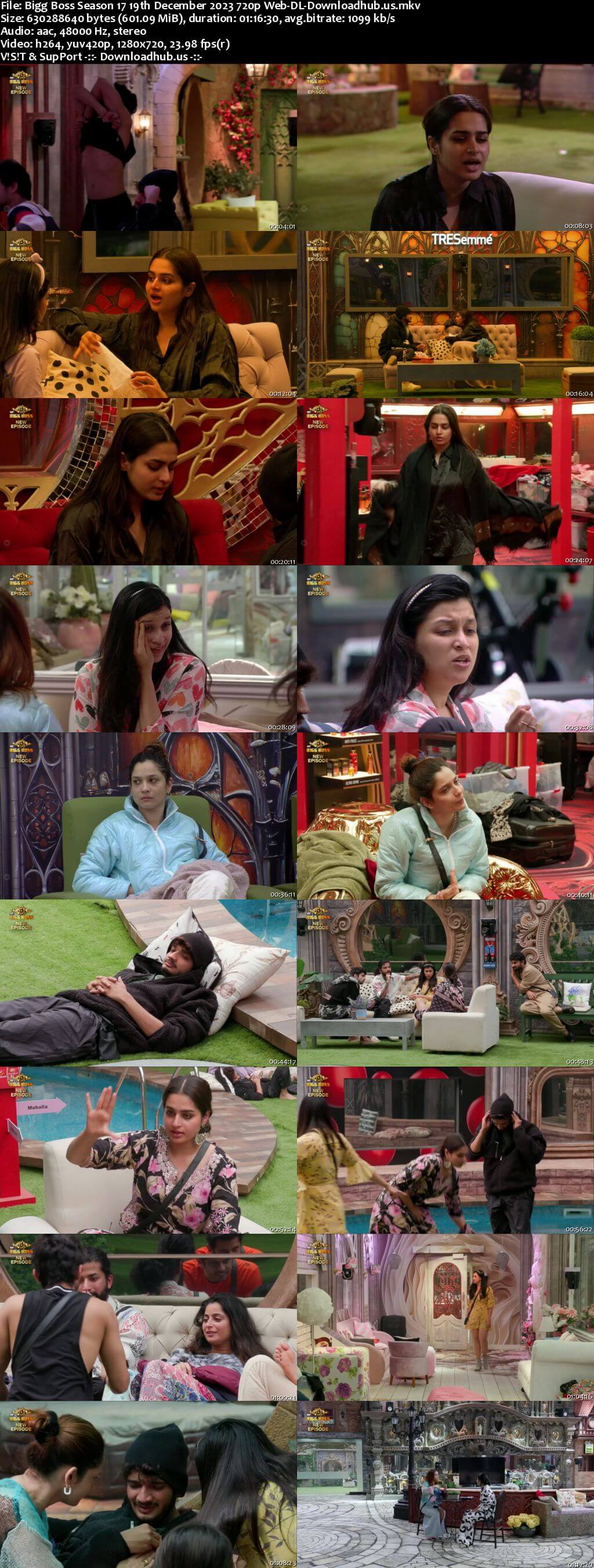 Bigg Boss Season 17 19 December 2023 Episode 66 Web-DL 1080p 720p 480p