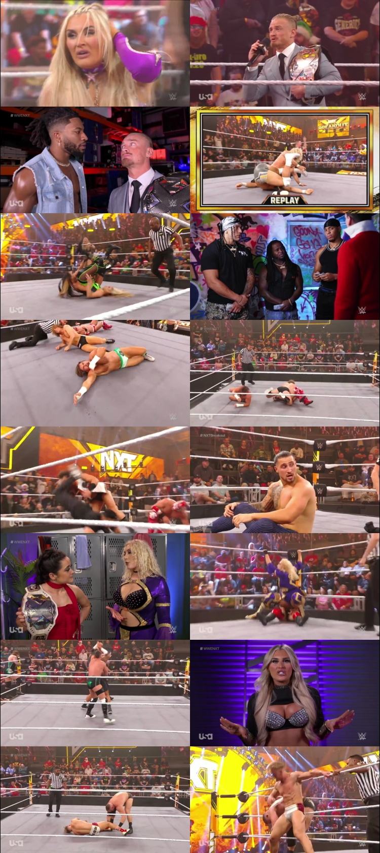 WWE NXT 19th December 2023 720p 350MB WEBRip 480p