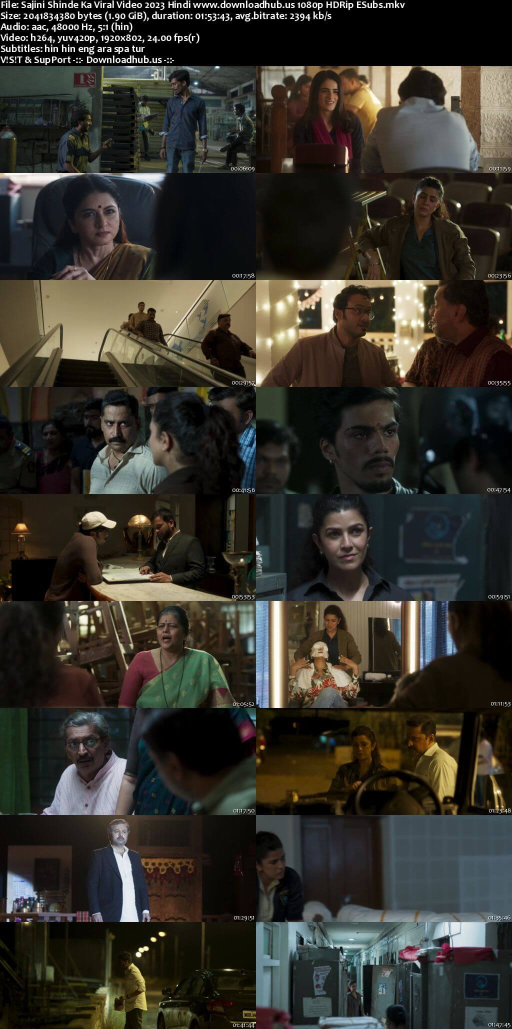Sajini Shinde Ka Viral Video 2023 Hindi Movie DD5.1 1080p 720p 480p HDRip ESubs x264 HEVC
