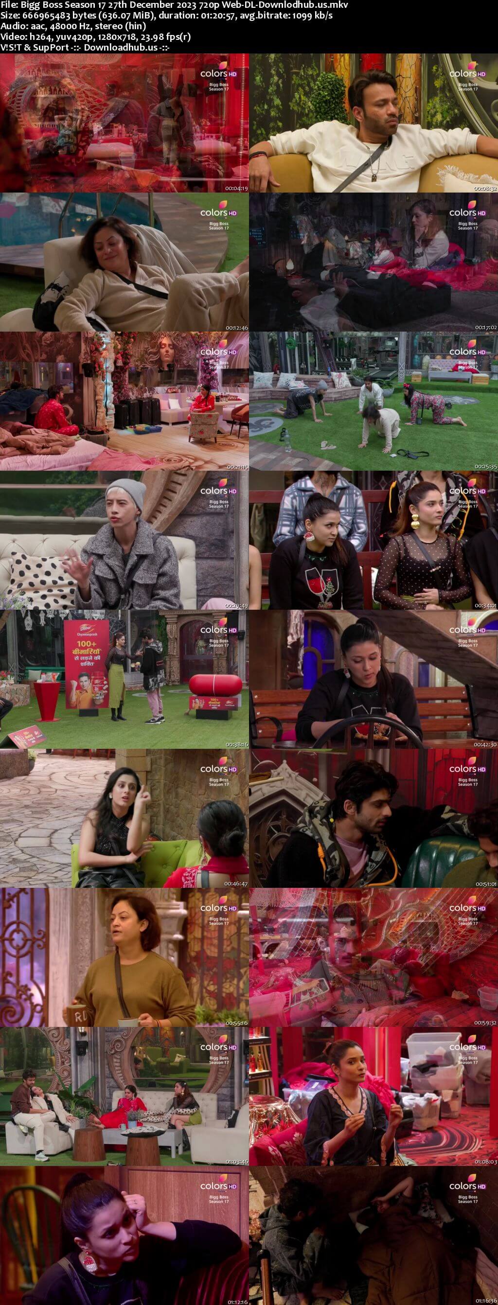 Bigg Boss Season 17 27 December 2023 Episode 74 Web-DL 1080p 720p 480p