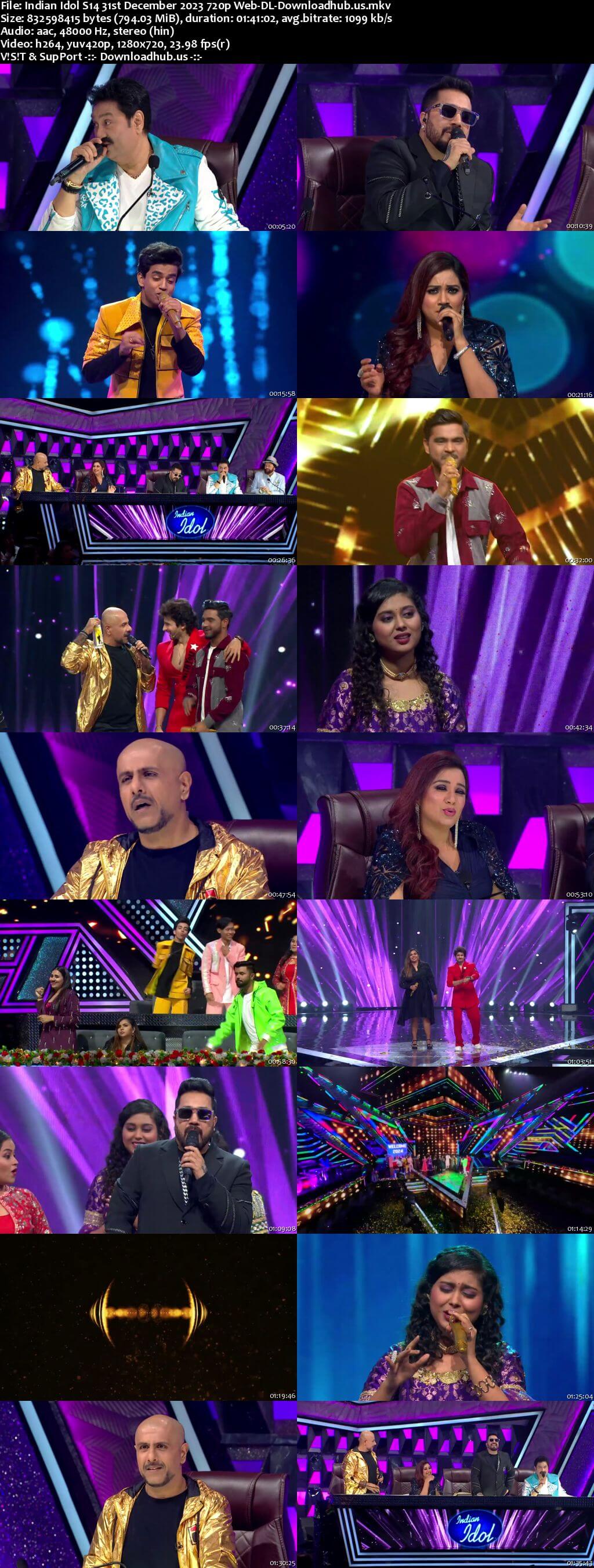 Indian Idol S14 31 December 2023 Episode 26 Web-DL 720p 480p