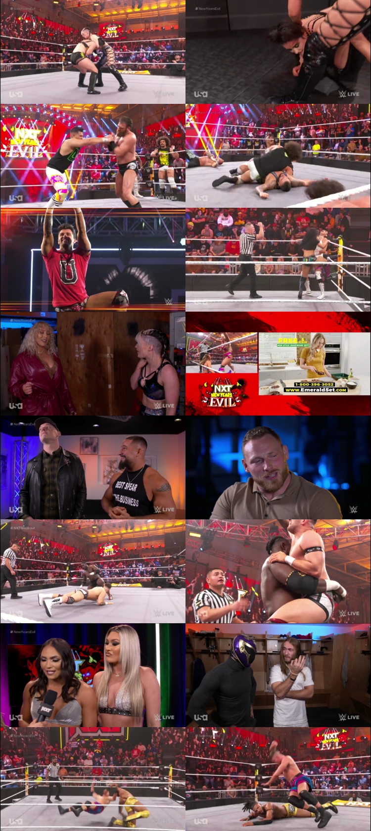 WWE NXT 2nd January 2024 720p 350MB WEBRip 480p