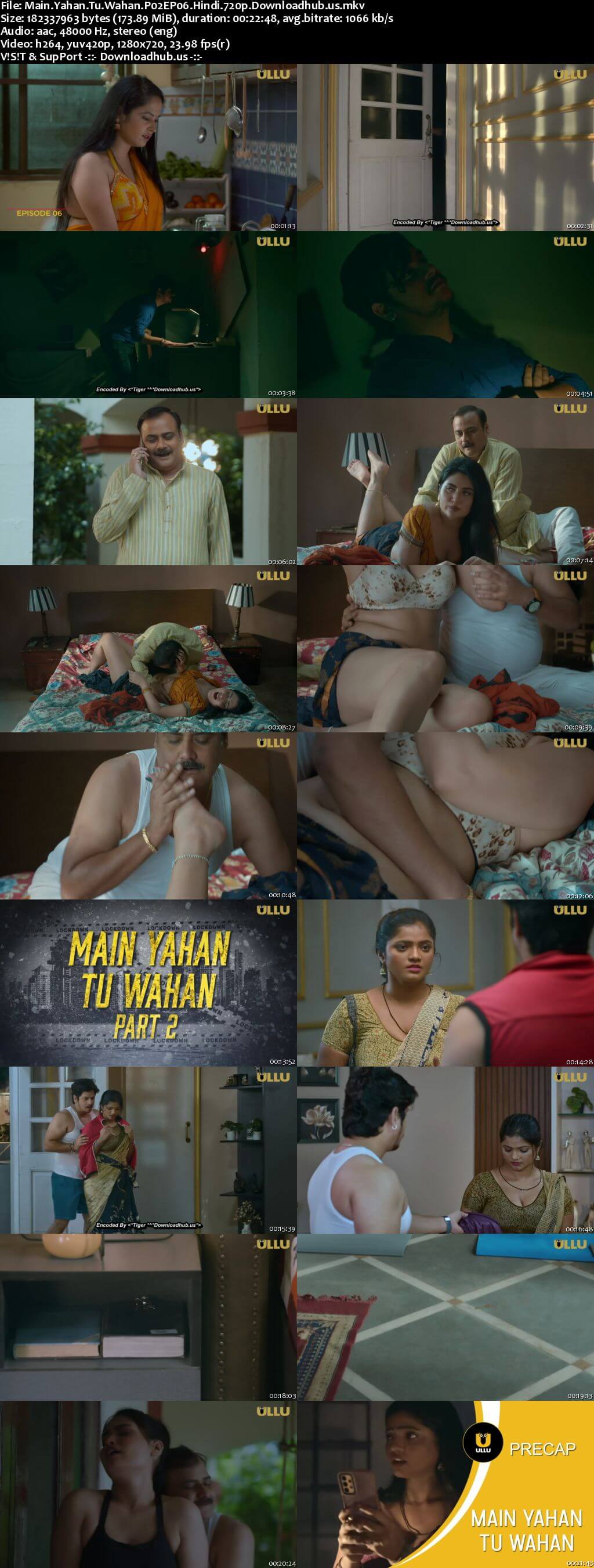 Main Yahan Tu Wahan 2023 Hindi Part 02 ULLU WEB Series 720p HDRip x264