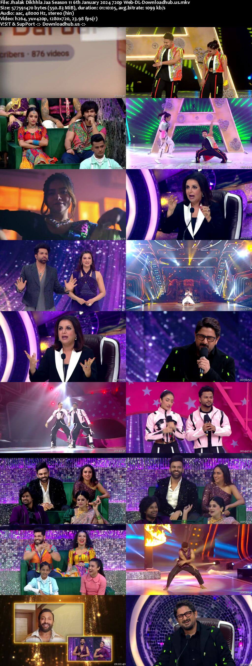 Jhalak Dikhhla Jaa Season 11 06 January 2024 Episode 17 Web-DL 720p 480p