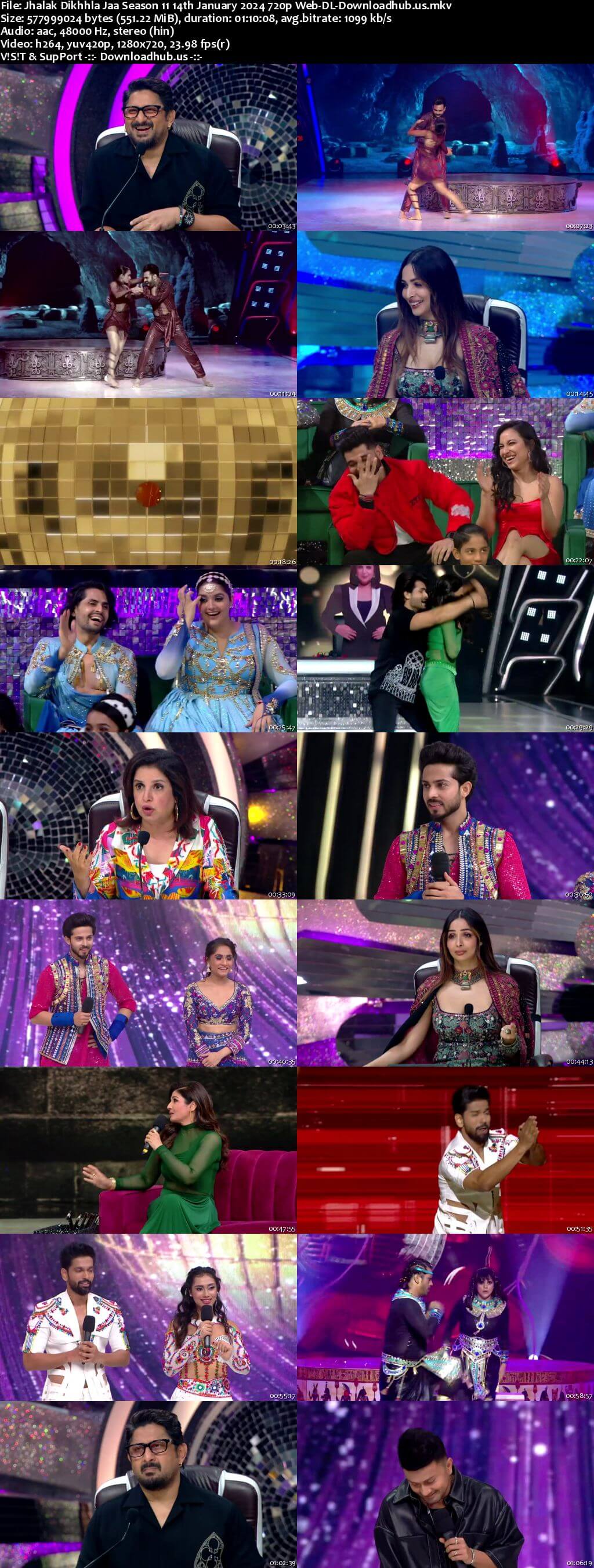 Jhalak Dikhhla Jaa Season 11 14 January 2024 Episode 19 Web-DL 720p 480p