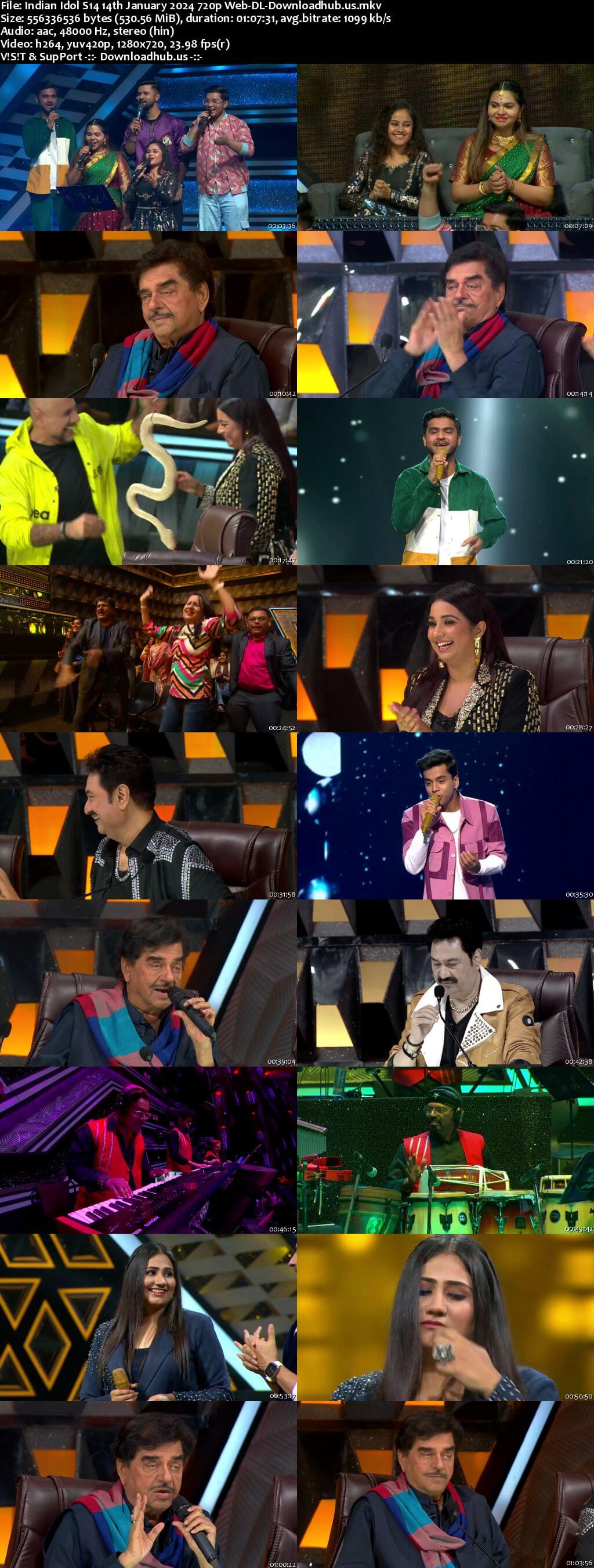 Indian Idol S14 14 January 2024 Episode 29 Web-DL 720p 480p