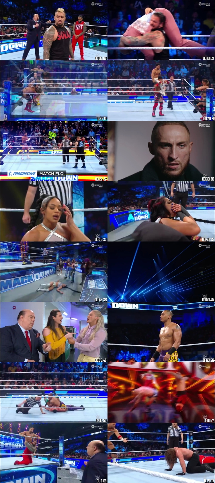 WWE Friday Night Smackdown January 12th 2024 720p 350MB WEBRip 480p