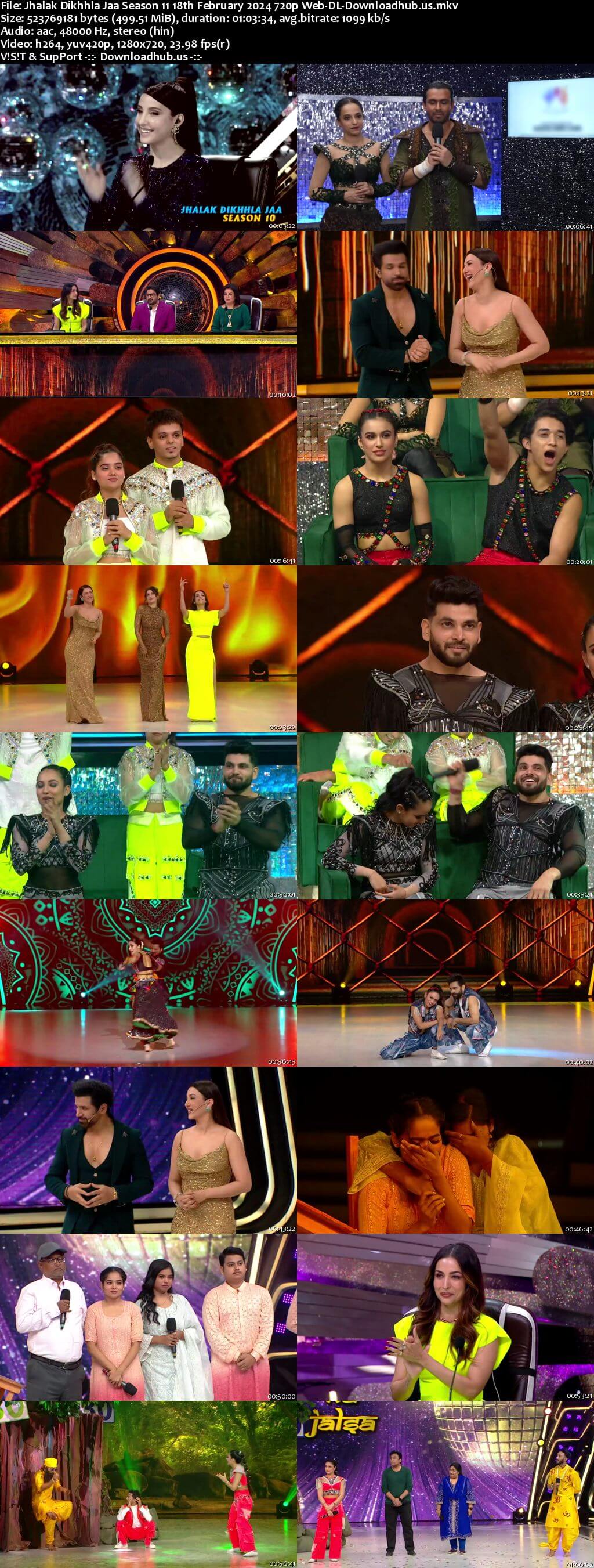 Jhalak Dikhhla Jaa Season 11 18 February 2024 Episode 29 Web-DL 720p 480p