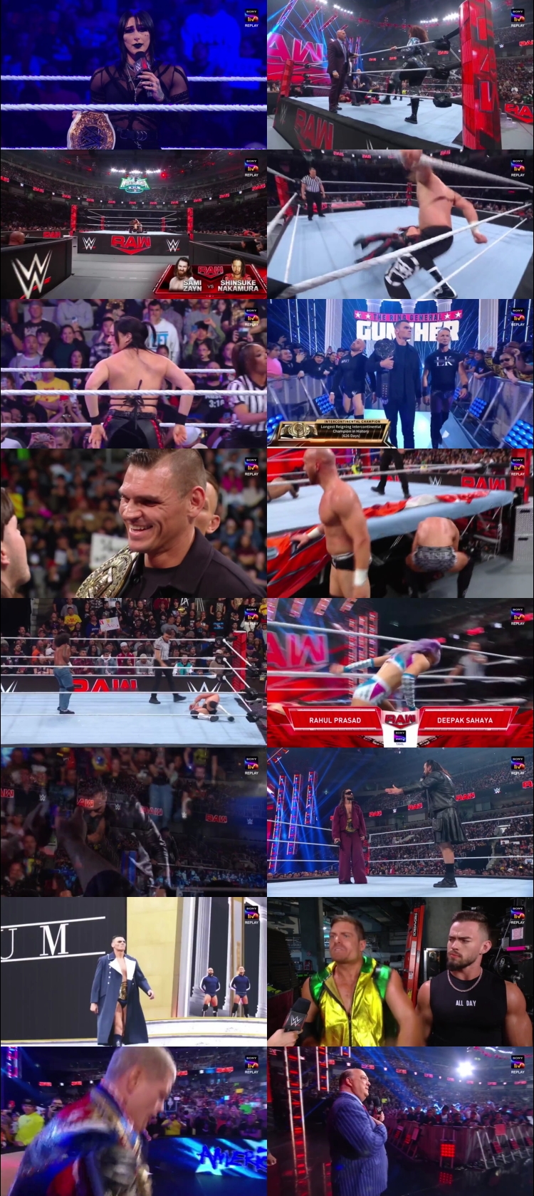 WWE Monday Night Raw 26th February 2024 720p 500MB WEBRip 480p