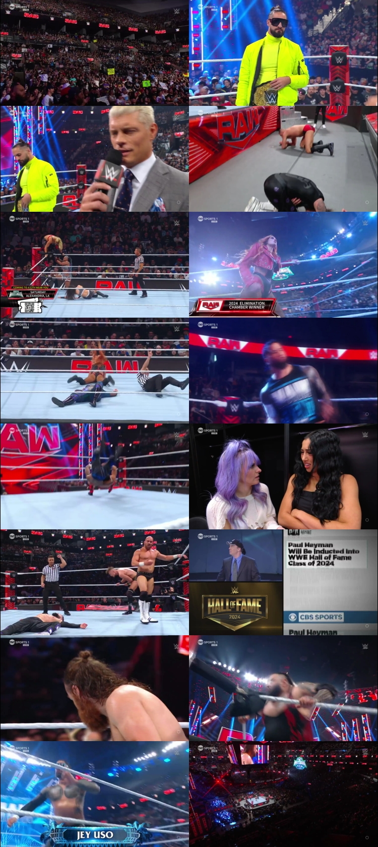 WWE Monday Night Raw 4th February 2024 720p 500MB WEBRip 480p