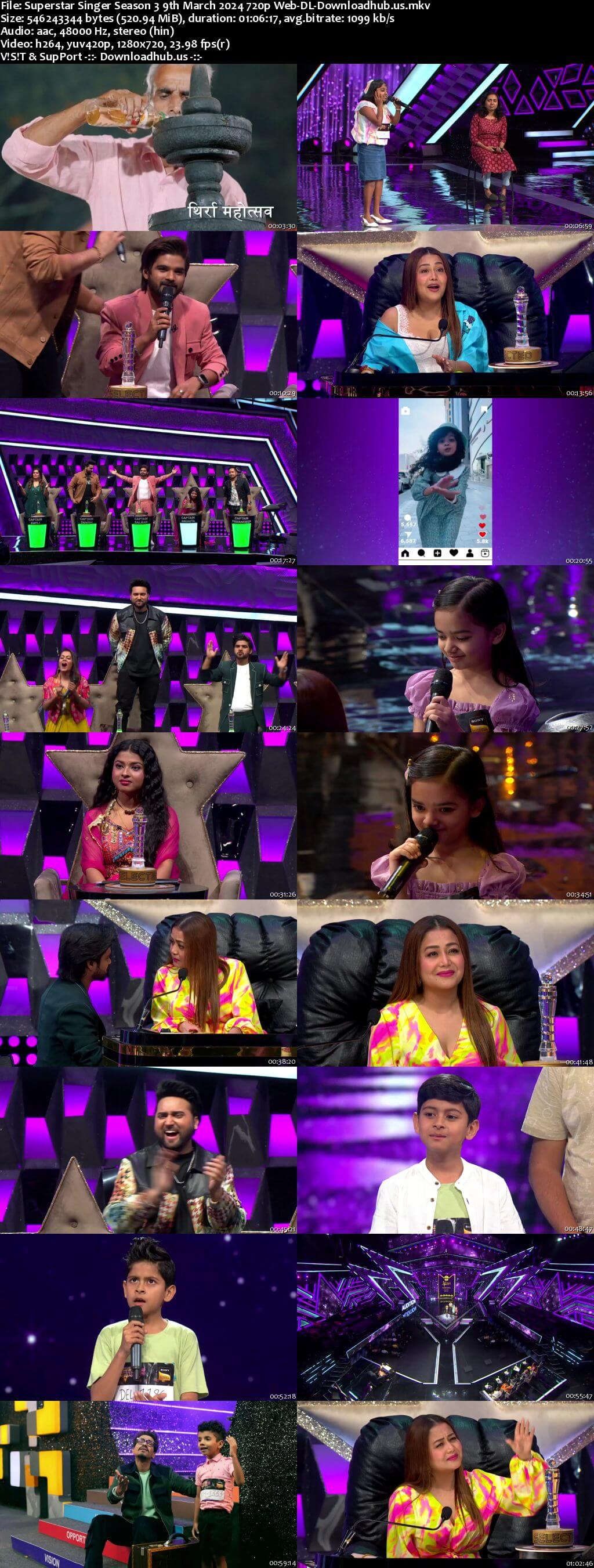 Superstar Singer Season 3 09 March 2024 Episode 1 Web-DL 720p 480p