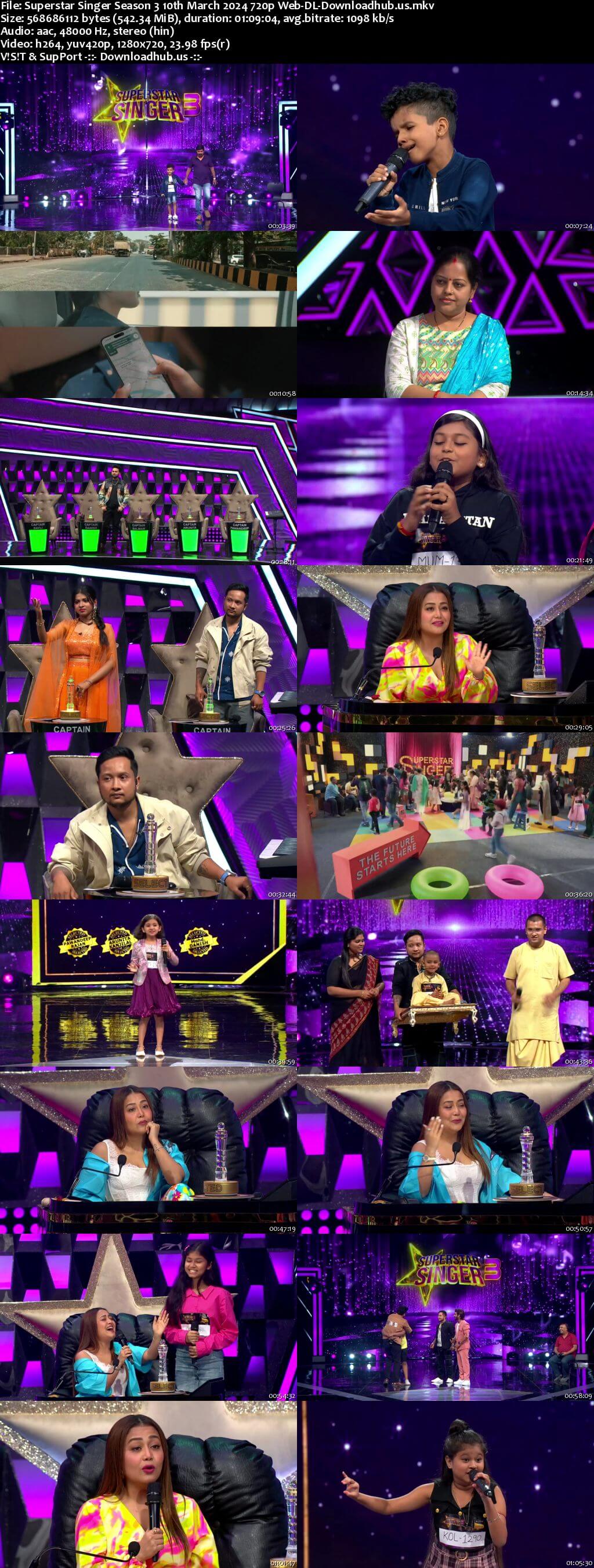 Superstar Singer Season 3 10 March 2024 Episode 2 Web-DL 720p 480p