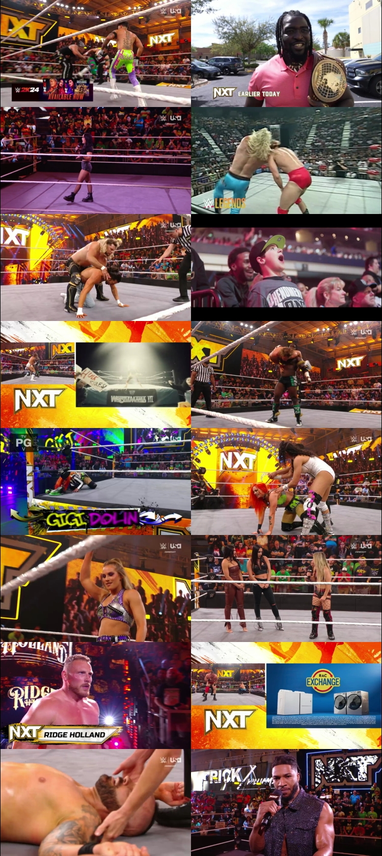 WWE NXT 12th March 2024 720p 350MB WEBRip 480p