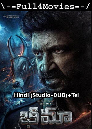 Bhimaa (2024) 1080p | 720p | 480p HQ-HDTS [Hindi (Studio-DUB) + Telugu]