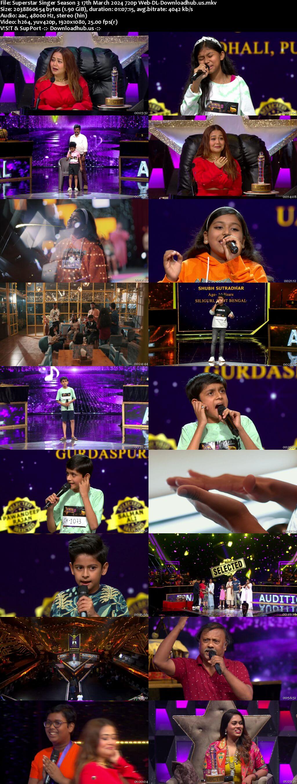 Superstar Singer Season 3 17 March 2024 Episode 4 Web-DL 720p 480p