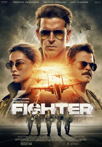Fighter 2024 Hindi Movie DD5.1 1080p 720p 480p HDRip ESubs x264 HEVC