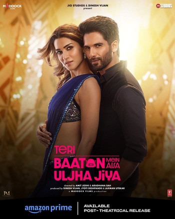Teri Baaton Mein Aisa Uljha Jiya 2024 Hindi Movie DD5.1 4k 1080p 720p 480p HDRip ESubs x264 HEVC