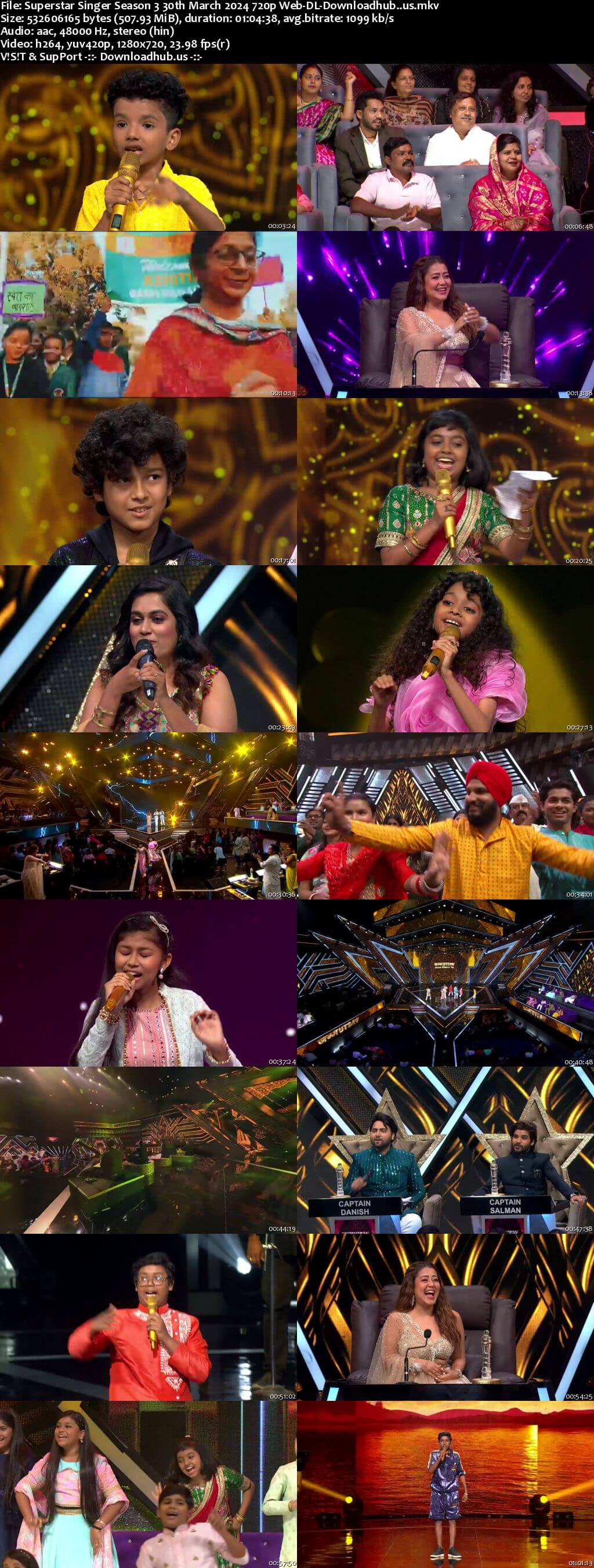 Superstar Singer Season 3 30 March 2024 Episode 6 Web-DL 720p 480p