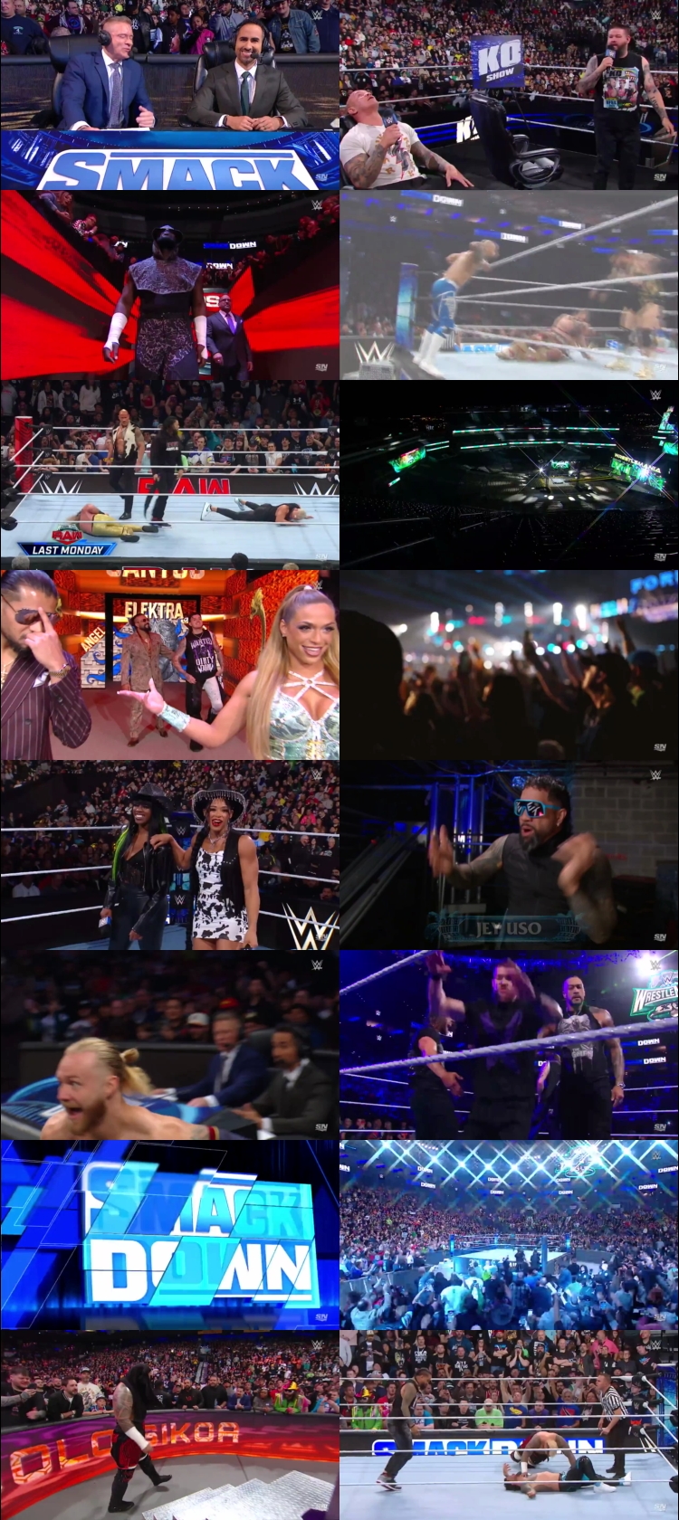 WWE Friday Night Smackdown 5th April 2024 720p 350MB WEBRip 480p