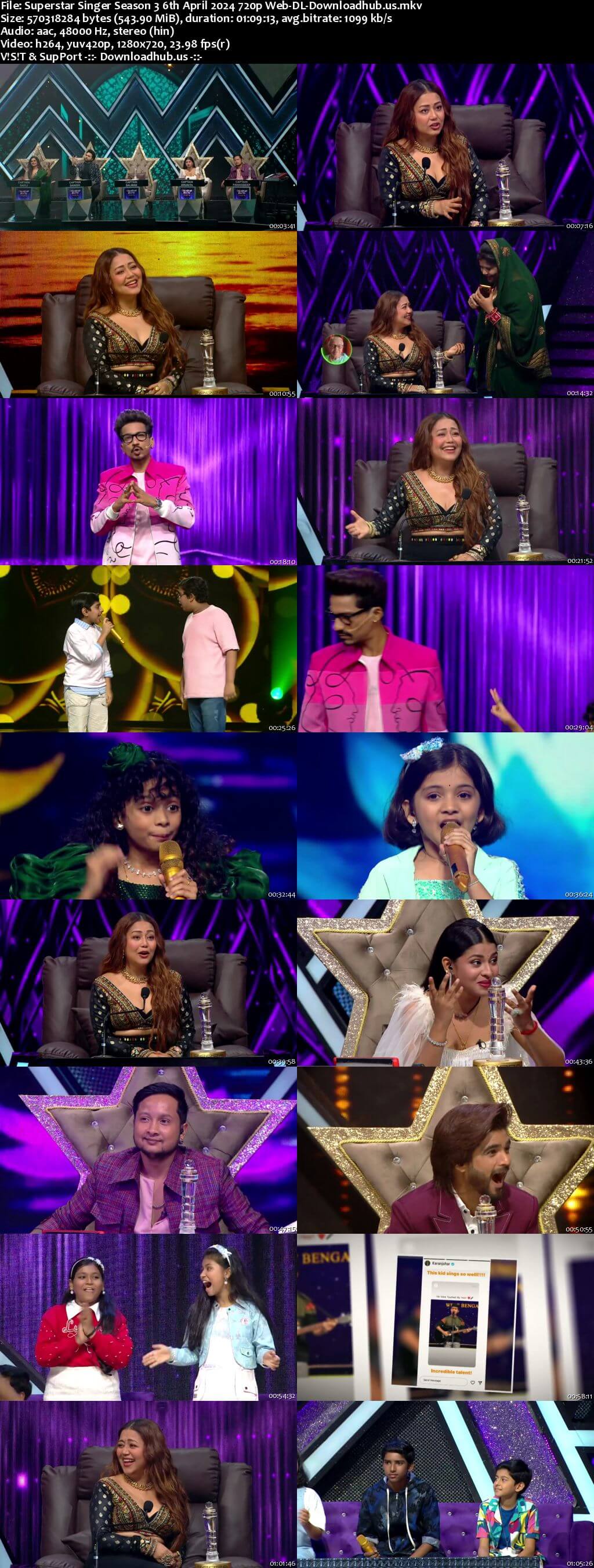 Superstar Singer Season 3 06 April 2024 Episode 7 Web-DL 720p 480p