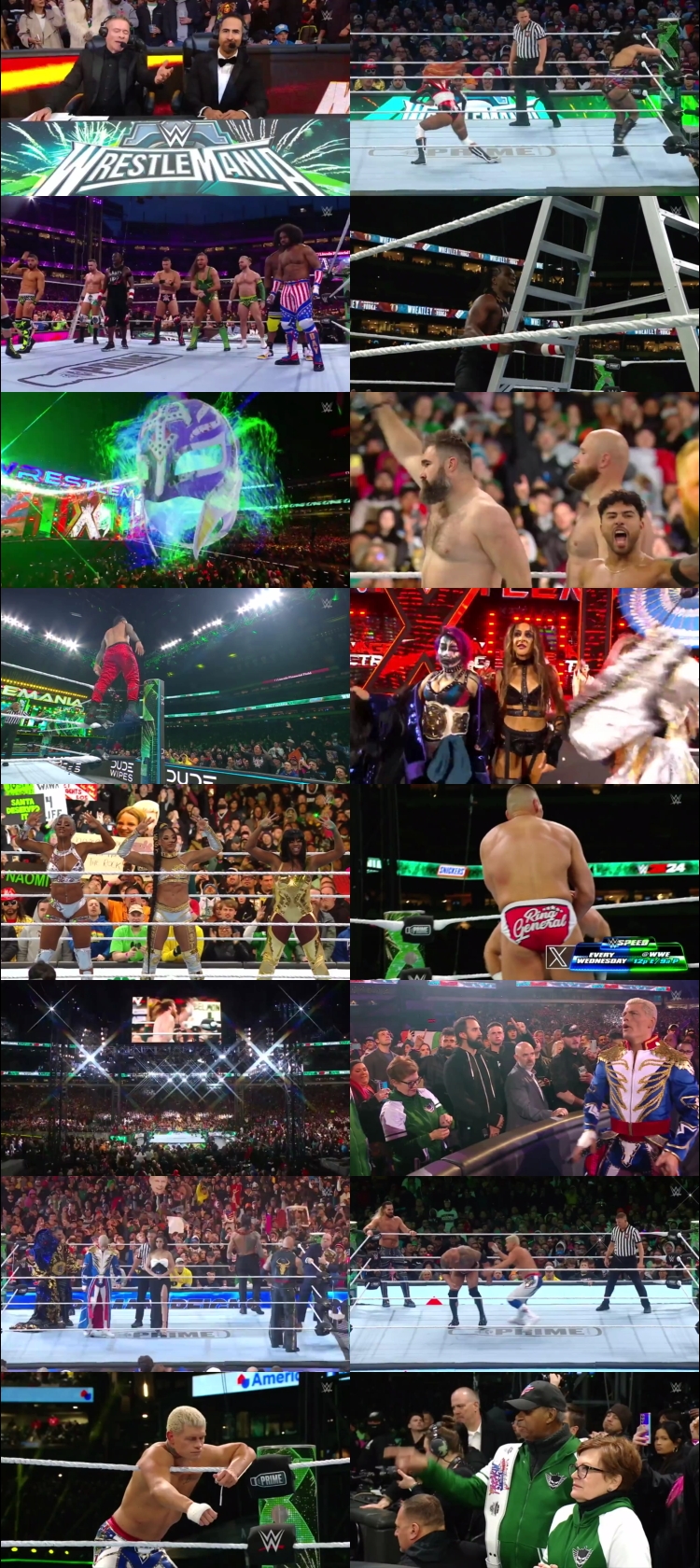 WWE WrestleMania 6th April 2024 720p 550MB WEBRip 480p