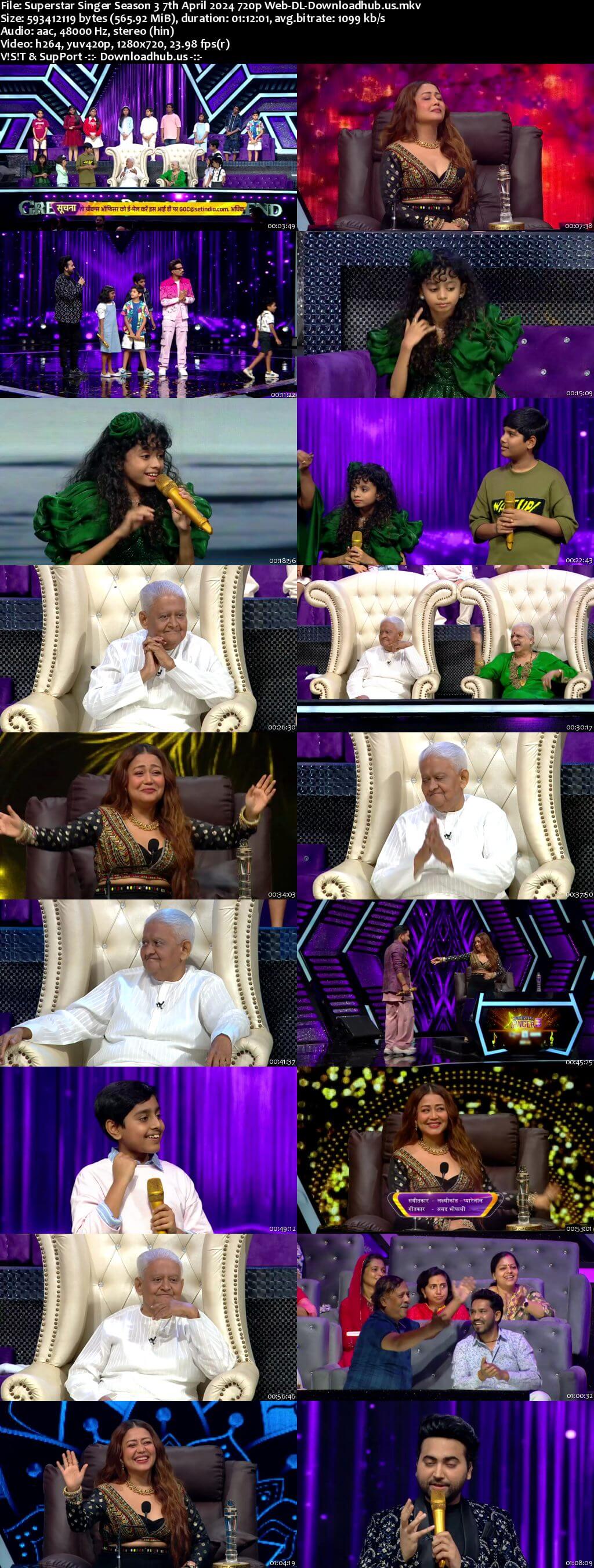 Superstar Singer Season 3 07 April 2024 Episode 8 Web-DL 720p 480p