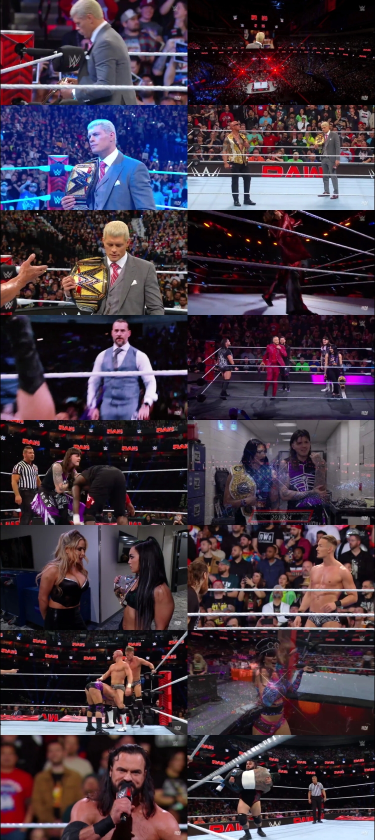 WWE Monday Night Raw 8th April 2024 720p 550MB WEBRip 480p
