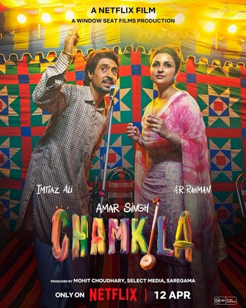 Amar Singh Chamkila 2024 Full Hindi Movie 720p 480p HDRip Download