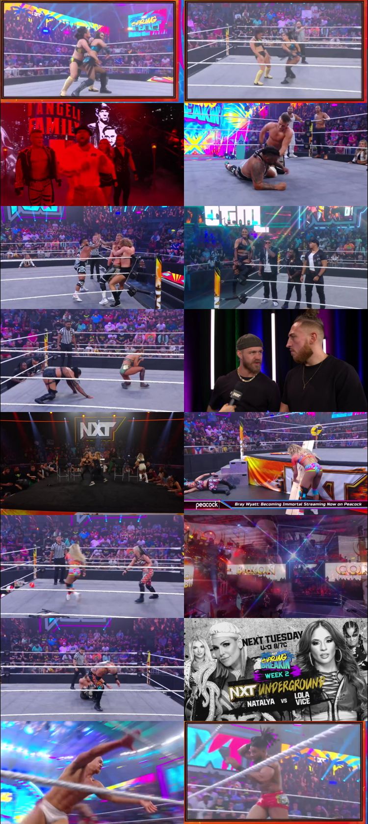 WWE NXT 23rd April 2024 720p 350MB WEBRip 480p