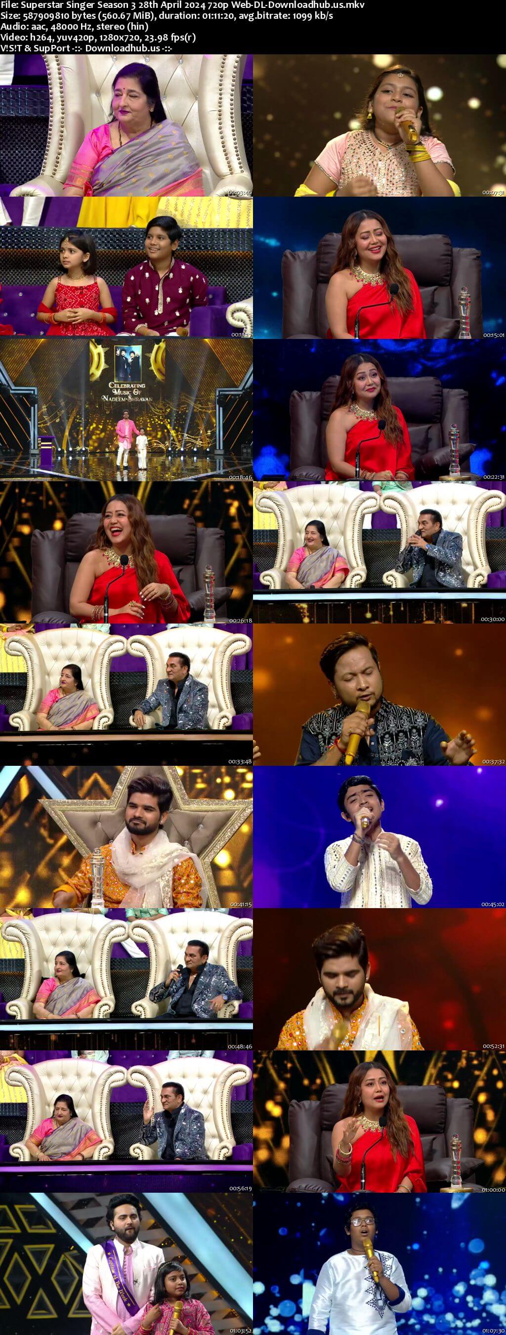 Superstar Singer Season 3 28 April 2024 Episode 14 Web-DL 720p 480p