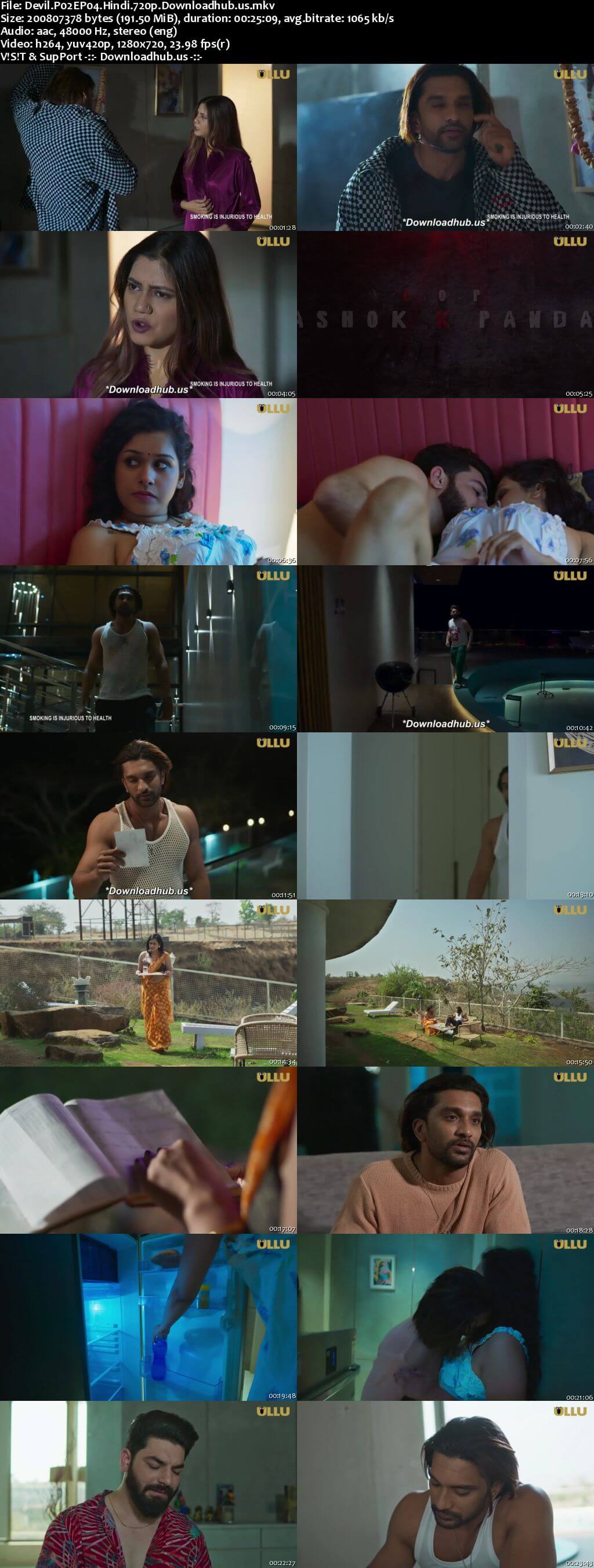 Devil 2024 Hindi Part 02 ULLU WEB Series 720p HDRip x264