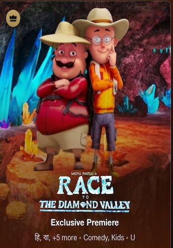 Motu Patlu And The Race To The Diamond Valley 2024 Hindi Full Movie Download