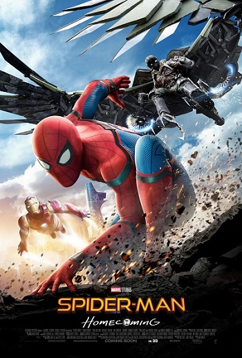 Spider Man Homecoming 2017 Hindi ORG Dual Audio Movie DD5.1 1080p 720p 480p BluRay ESubs x264