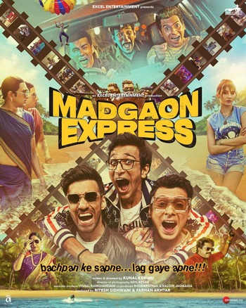 Madgaon Express 2024 Full Hindi Movie 720p 480p HDRip Download