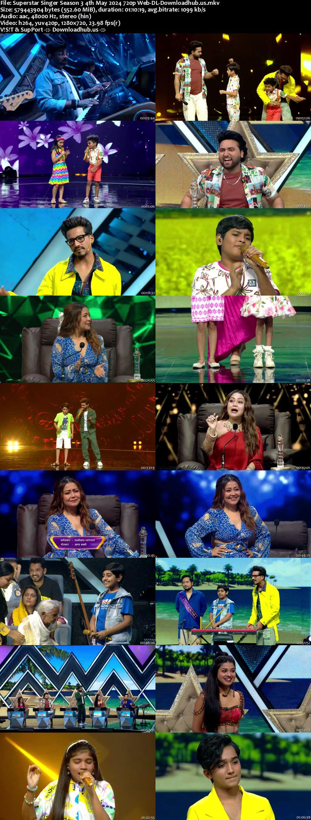 Superstar Singer Season 3 04 May 2024 Episode 15 Web-DL 720p 480p