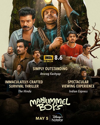 Manjummel Boys 2024 UNCUT Hindi Dual Audio HDRip Full Movie 720p Free Download