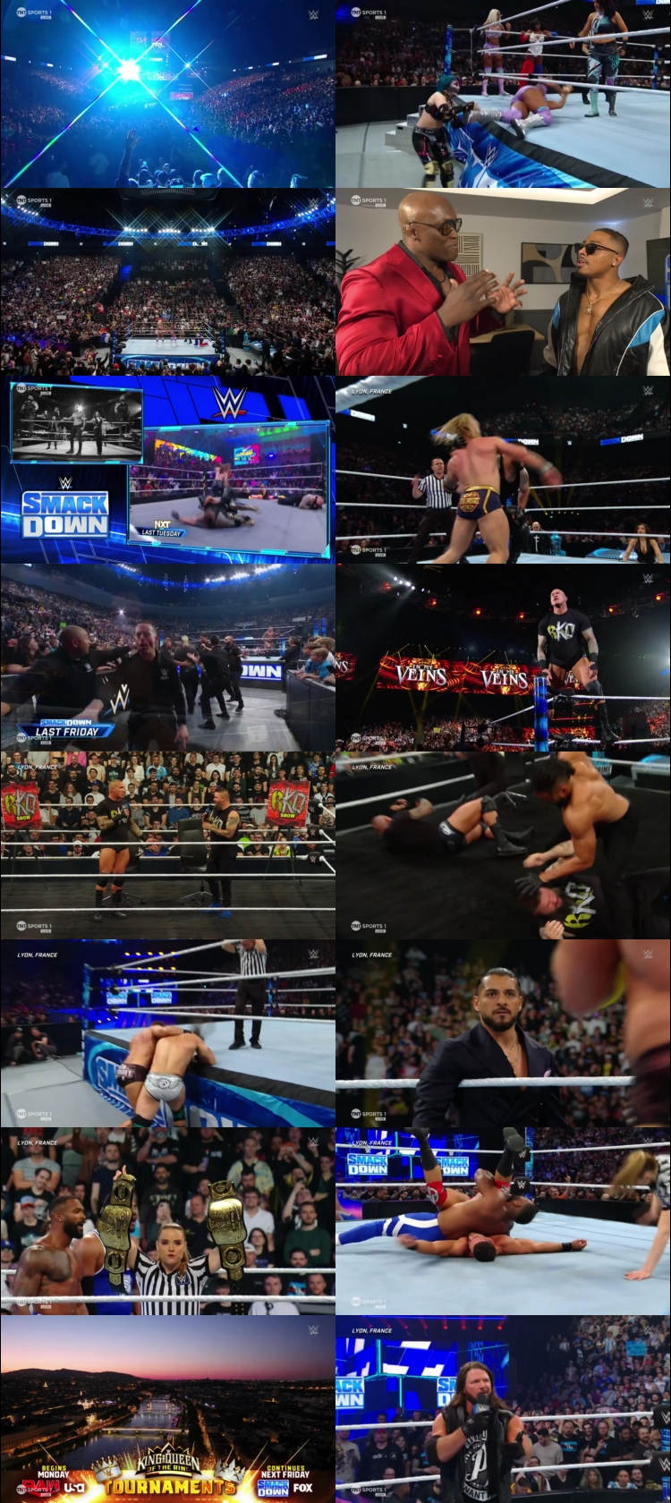WWE Friday Night Smackdown 26th April 2024 720p 350MB WEBRip 480p