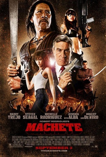 Machete (2010) BluRay [Dual Audio] [Hindi ORG DD 2.0 – English]  720p | 480p [x264] Esubs