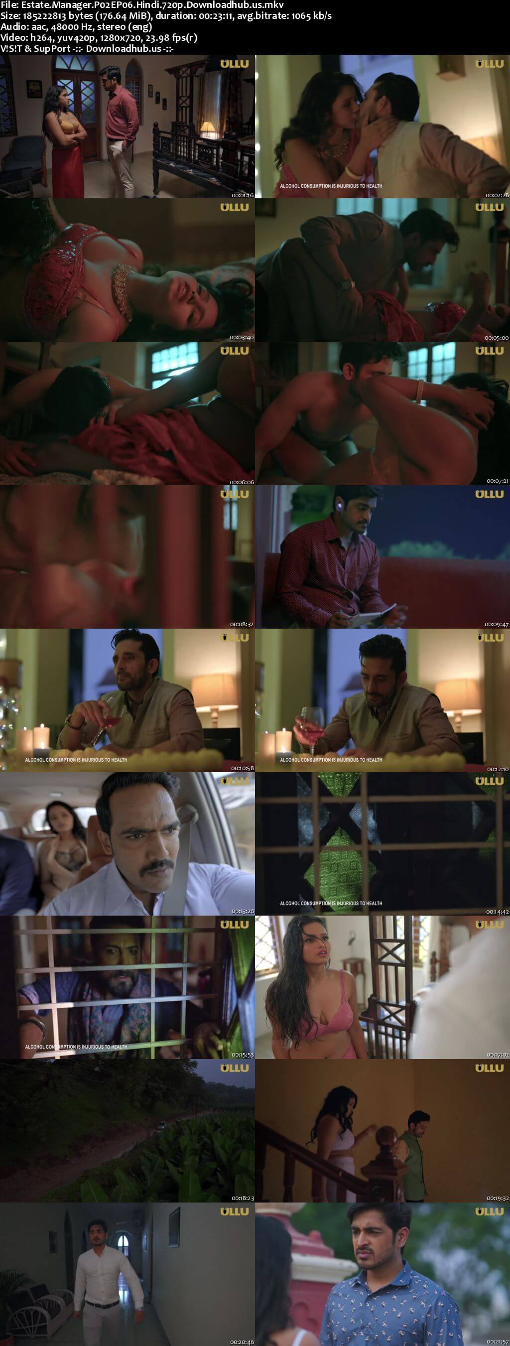 Estate Manager 2024 Hindi Part 02 ULLU WEB Series 720p HDRip x264