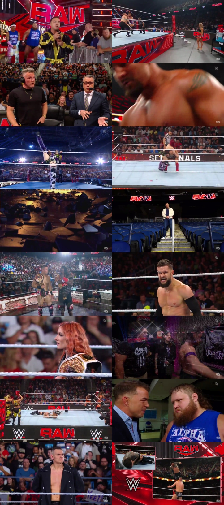 WWE Monday Night Raw 20th May 2024 720p 550MB WEBRip 480p