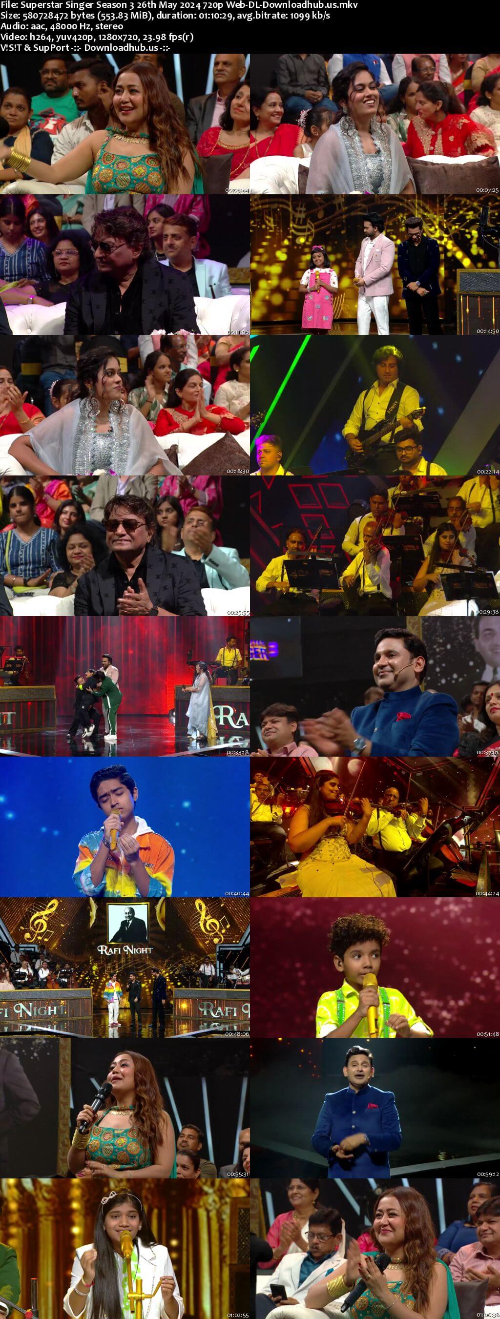 Superstar Singer Season 3 26 May 2024 Episode 22 Web-DL 720p 480p