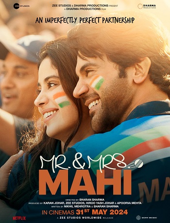 Mr & Mrs Mahi 2024 Hindi Movie 1080p 720p 480p Pre-DVDRip x264