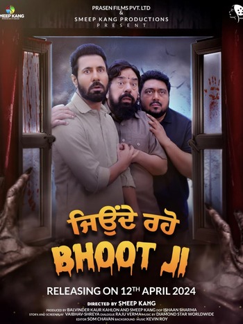 Jeonde Raho Bhoot Ji 2024 Punjabi Movie 1080p 720p 480p HDRip ESubs HEVC