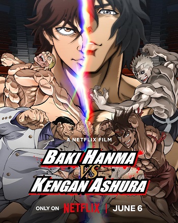 Baki Hanma VS Kengan Ashura 2024 Hindi ORG Dual Audio Movie DD5.1 1080p 720p 480p Web-DL ESubs x264 HEVC